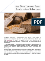 100 Receitas Sem Lactose para Refeições Saudáveis e Saborosas