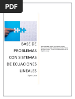 Base Problemas Ecuaciones Lineales 2020 2S