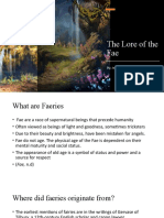 Lore of Faeries