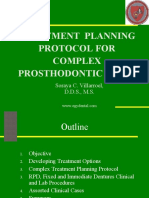 Treatment Planning Protocol For Complex Prosthodontic Cases