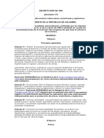 DECRETO 2535 DE 1993 Armas Municiones y Explosivos