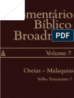 Comentário Bíblico Broadman. Volume 07