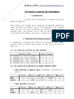 Como Deducir Senos y Cosenos Sin Calculadora