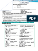 Ficha Pedagógica de CCNN 8 Semana 8