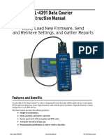 SEL-4391 Data Courier Instruction Manual: Easily Load New Firmware, Send and Retrieve Settings, and Gather Reports