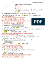 Algebra Prodcutos Notables