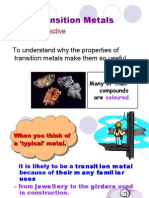 Transition Metals