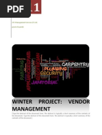 Vendor Management