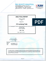 PT Global Quality Analitical: CV Lumbung Toda