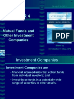 Mutual Funds and Other Investment Companies