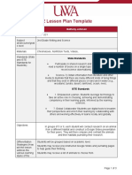 ED508-5E Lesson Plan #1 Writing & Science