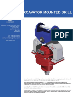 Excavator Mounted Drill: Innovative Piling Equipment