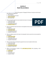 Activity 4 Bank Reconciliation PDF