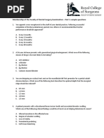 MFDS Sample Questions