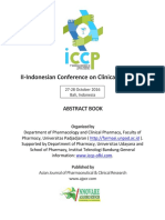 II-Indonesian Conference On Clinical Pharmacy: Abstract Book