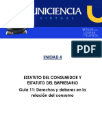 Guia #11 Derechos y Deberes en Las Relaciones de Consumo