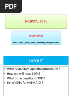 1.1 Hospital SOPs