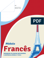 Módulo 1 de Francês Da 8, 9 e 10 Classe em PDF