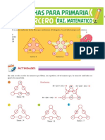 Triángulos y Estrellas Mágicas para Tercero de Primaria