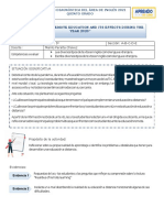 Evaluación Diagnóstica Inglés 5º Grado