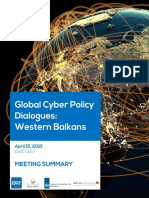 Western Balkans Virtual Cyber Dialogue Meeting Summary