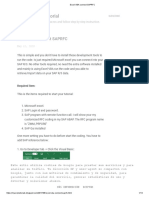 Excel VBA Connect SAPRFC