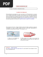 Campos Vectoriales - Integrales de Linea