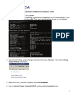 Planmeca Prosensor Ethernet Installation Guide