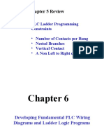 Chapter 5 Review: PLC Ladder Programming Constraints