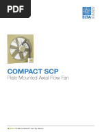 Compact SCP: Plate Mounted Axial Flow Fan