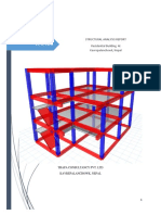 Structural Analysis Report Residential Building at Kavrepalanchowk, Nepal