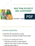 Doctor-Patient Relationship: Hyacinth C. Manood, MD, FPPA