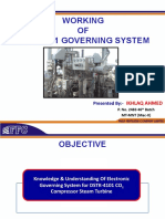 Working of DSTK-4101 Governing System