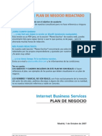 Internet Business Services Plan Negocio