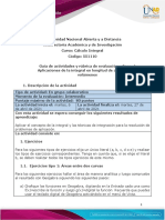 Fase 4 - Aplicaciones de La Integral en Longitud de Arco, Áreas y Volúmenes