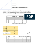 Homework Electrical Properties Petrofisika: Ameliya Dila Anggraini (191910801005)