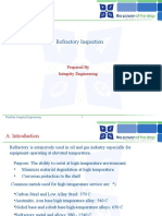 Refractory Inspection: Prepared by Integrity Engineering