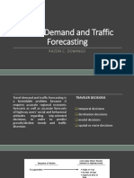 Travel Demand and Traffic Forecasting