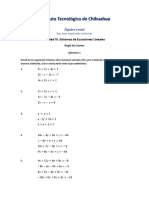 Tarea 1 Solucion de Un SEL Por Regla de Cramer