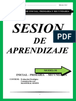 Sesion de Aprendizaje