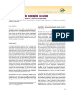 Recurrent Aseptic Meningitis in A Child: Case Report