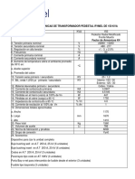 Especificaciones Técnicas de Transformador Pedestal Rymel de 150 Kva