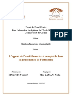 PFE Commissariat Aux Comptes