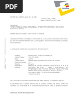 Carta Ratificación