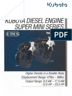 Higher Density in A Smaller Body Displacement Range: 479cc N 898cc Output Range: 9.3 KW N 17.5 KW 12.5HPN23.5HP