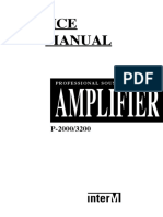 Service Manual: Amplifier