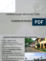 Vernacular Architecture: Planning of Cochin City