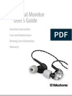 Westone Universal Monitor (UM3X Etc.)