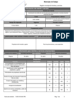 T-Autorización de Cambio de Uso de Suelo para Fraccionamientos (Vivienda-Industrialcomercial-Servicios)