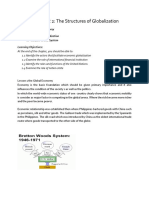 CHAPTER 2: The Structures of Globalization